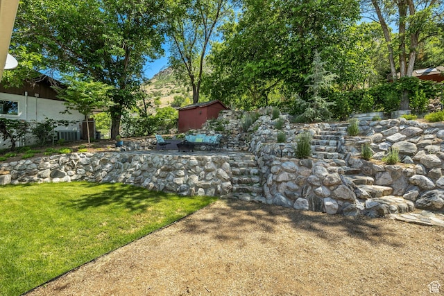 26 N 325 E, Farmington, UT 84025 - view of yard with a storage shed
