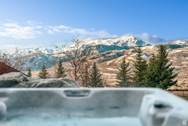 3911 N Zermatt St, Eden, UT 84310 - view of mountain backdrop