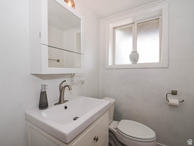 4601 S Creekview Cir, Murray, UT 84107 - bathroom featuring vanity and toilet