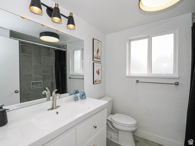 4601 S Creekview Cir, Murray, UT 84107 - bathroom featuring vanity and curtained shower