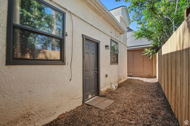 2973 Adams Ave, Ogden, UT 84403 - property entrance featuring stucco siding