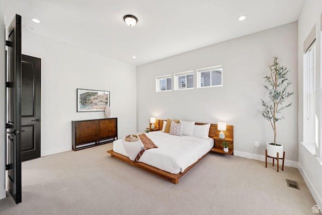 12756 N Belaview Way, Hideout, UT 84036 - bedroom with light colored carpet and recessed lighting
