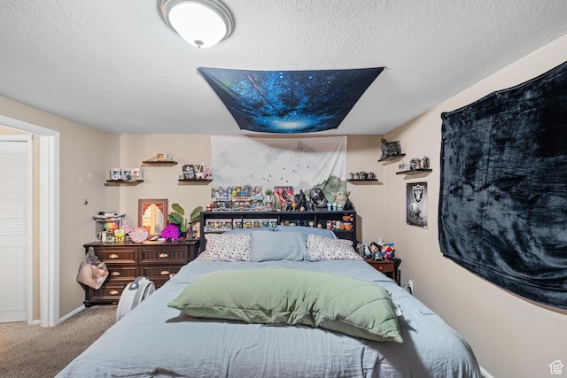 785 N 200 E, Tremonton, UT 84337 - carpeted bedroom featuring a textured ceiling