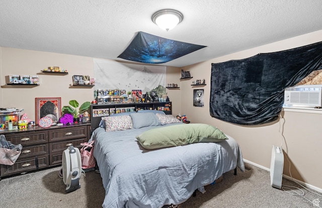 785 N 200 E, Tremonton, UT 84337 - carpeted bedroom with a textured ceiling and cooling unit
