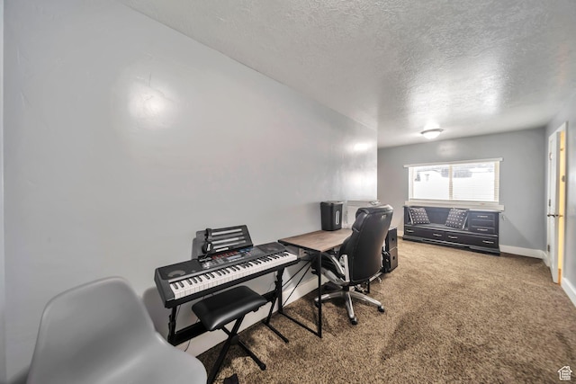 1295 S 4050 W, Syracuse, UT 84075 - carpeted office space with a textured ceiling and baseboards