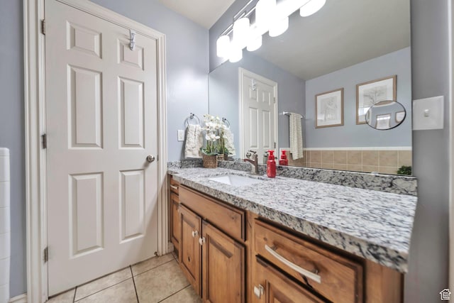 1295 S 4050 W, Syracuse, UT 84075 - bathroom with vanity and tile patterned flooring