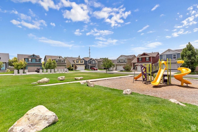 2536 S Andover St, West Haven, UT 84401 - community play area with a residential view and a lawn