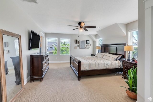 10616 S Wistful Way S, Jordan, UT 84009 - bedroom featuring light carpet and a ceiling fan