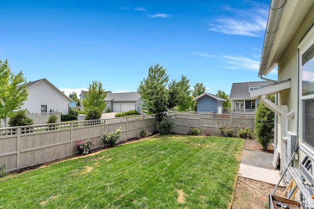 10616 S Wistful Way S, Jordan, UT 84009 - fenced backyard featuring a residential view