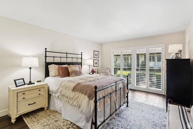 4178 S 650 E, Murray, UT 84107 - bedroom featuring access to outside and wood finished floors