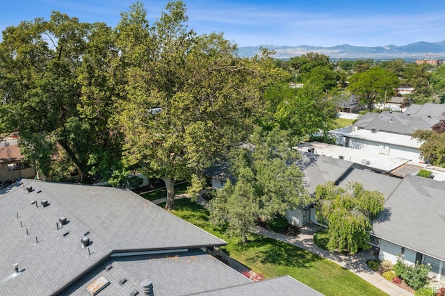 4178 S 650 E, Murray, UT 84107 - aerial view of residential area with a mountainous background