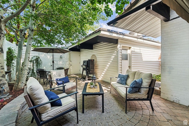 4178 S 650 E, Murray, UT 84107 - view of patio / terrace featuring an outdoor hangout area