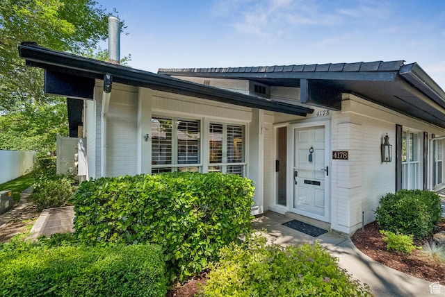 4178 S 650 E, Murray, UT 84107 - property entrance with brick siding