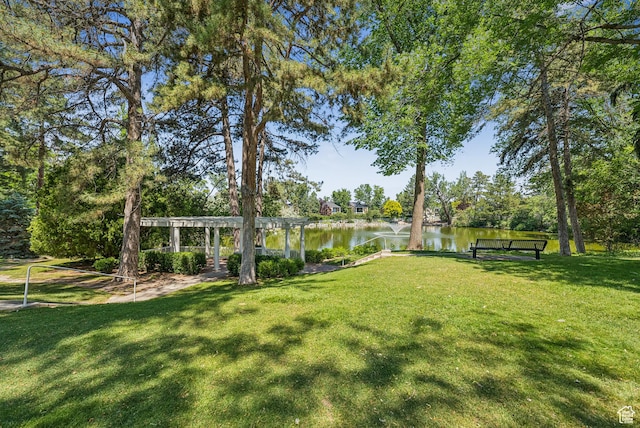 4178 S 650 E, Murray, UT 84107 - view of green lawn with a water view