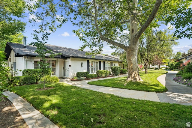4178 S 650 E, Murray, UT 84107 - single story home featuring a front lawn