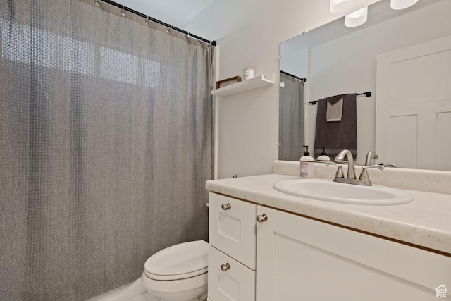 2402 S Elizabeth St Unit 5, Salt Lake City, UT 84106 - bathroom with vanity and a shower with curtain