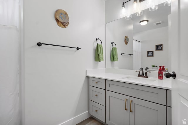 4764 N Gunsight Peak Dr, Eagle Mountain, UT 84005 - full bathroom featuring vanity and curtained shower