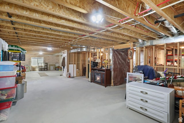 4764 N Gunsight Peak Dr, Eagle Mountain, UT 84005 - view of unfinished basement
