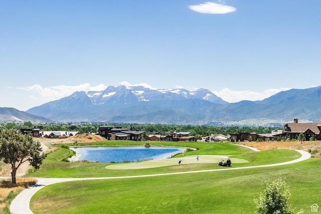 285 N Kings Peak Ct, Heber City, UT 84032 - surrounding community with a mountain view and golf course view