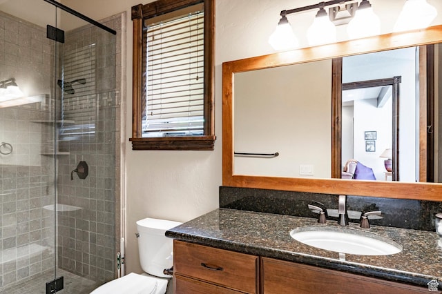 285 N Kings Peak Ct, Heber City, UT 84032 - bathroom featuring vanity and a stall shower