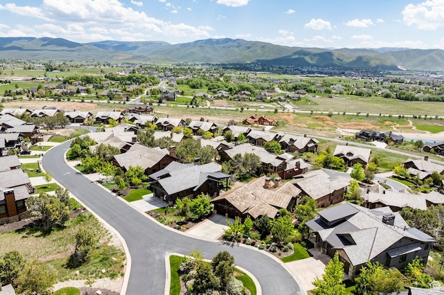 285 N Kings Peak Ct, Heber City, UT 84032 - aerial view of residential area with a mountainous background
