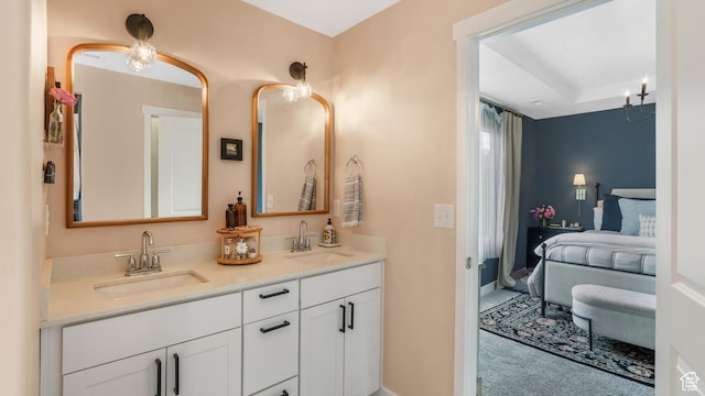 748 S Crooked Post Way, Saratoga Springs, UT 84045 - full bathroom featuring double vanity and connected bathroom
