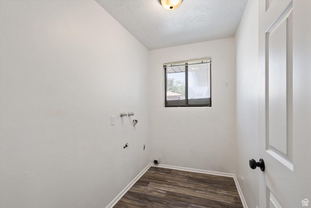 3195 E Willowcrest S, Cottonwood Heights, UT 84121 - laundry room featuring dark wood-style flooring and baseboards