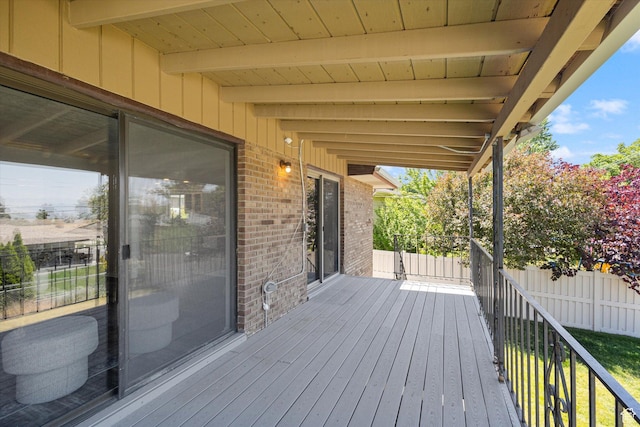 3195 E Willowcrest S, Cottonwood Heights, UT 84121 - view of wooden terrace