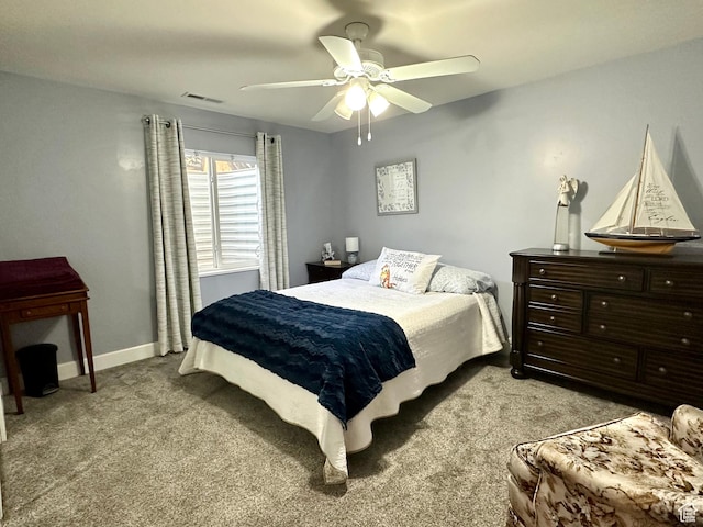 840 S Williams Cv W, Salem, UT 84653 - bedroom featuring light colored carpet and a ceiling fan