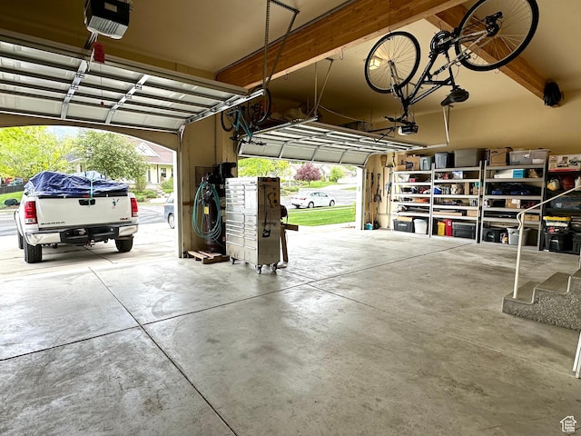 840 S Williams Cv W, Salem, UT 84653 - garage with a garage door opener