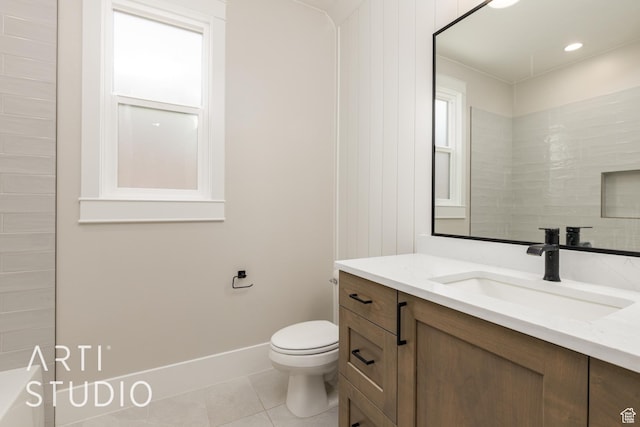 2818 E Rill Dr, Washington, UT 84780 - bathroom featuring vanity and tile patterned floors