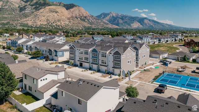 247 E 1850 N Unit 1, North Ogden, UT 84414 - aerial perspective of suburban area featuring a mountainous background