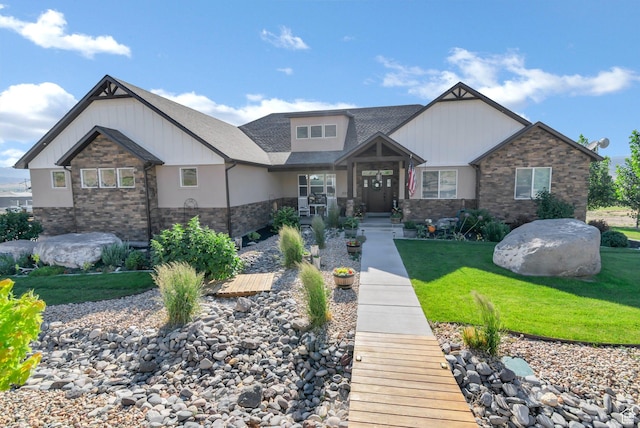 2253 N 1200 E, Monroe, UT 84754 - craftsman house with stone siding and a front yard