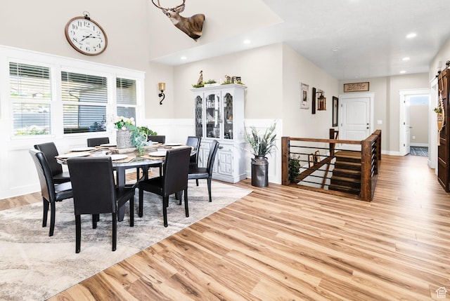 2253 N 1200 E, Monroe, UT 84754 - dining room featuring light wood-style flooring and recessed lighting