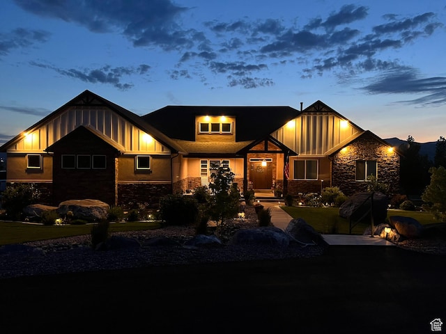 2253 N 1200 E, Monroe, UT 84754 - view of front facade featuring stone siding