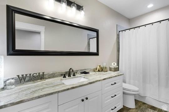 2253 N 1200 E, Monroe, UT 84754 - full bathroom with vanity and toilet