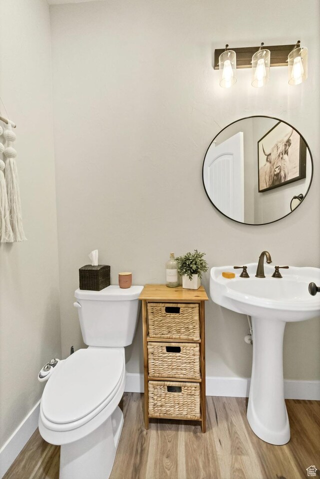 2253 N 1200 E, Monroe, UT 84754 - bathroom with wood finished floors and toilet