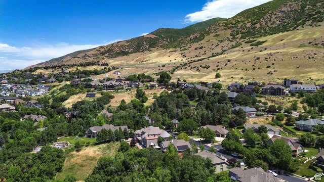 1269 Alice Ln, Farmington, UT 84025 - aerial view of property's location with nearby suburban area and mountains