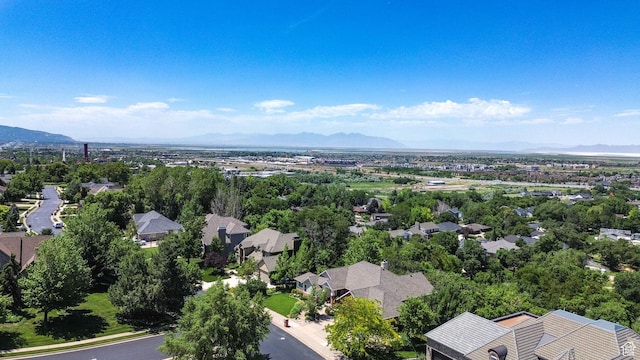 1269 Alice Ln, Farmington, UT 84025 - aerial view of residential area with a mountainous background