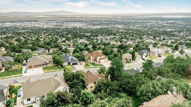 3551 S Huntington Dr, Bountiful, UT 84010 - aerial perspective of suburban area with a mountainous background