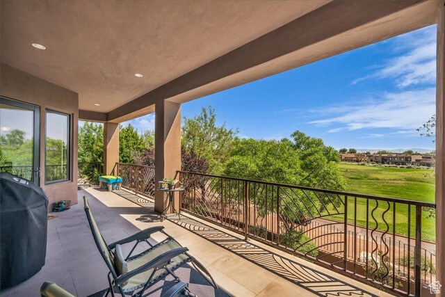 1683 W Red Cloud Dr, St George, UT 84770 - patio / terrace featuring grilling area