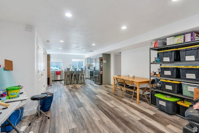 123 E 460 N, Vineyard, UT 84059 - office with wood finished floors and recessed lighting