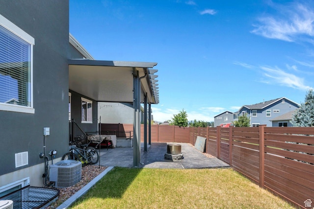 123 E 460 N, Vineyard, UT 84059 - fenced backyard featuring a patio