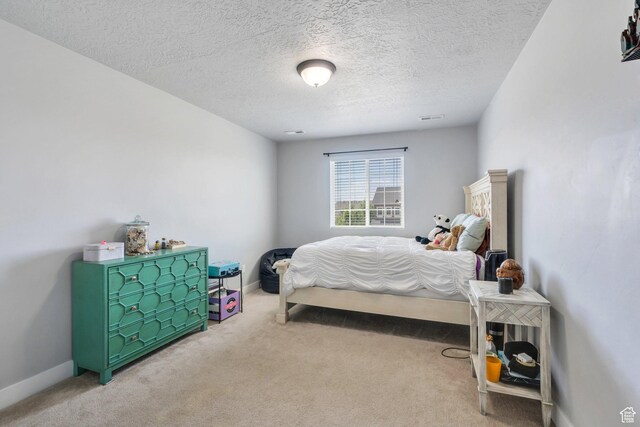 123 E 460 N, Vineyard, UT 84059 - bedroom featuring light colored carpet and a textured ceiling