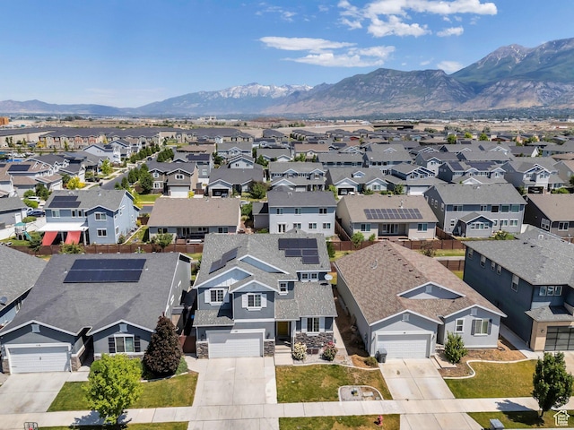 123 E 460 N, Vineyard, UT 84059 - aerial view of residential area with mountains