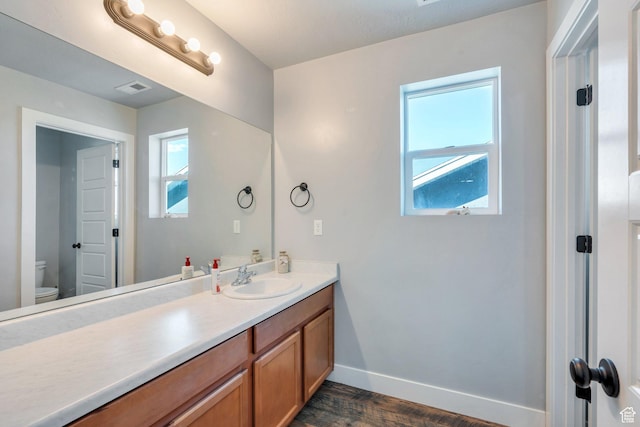 123 E 460 N, Vineyard, UT 84059 - bathroom with vanity and wood finished floors