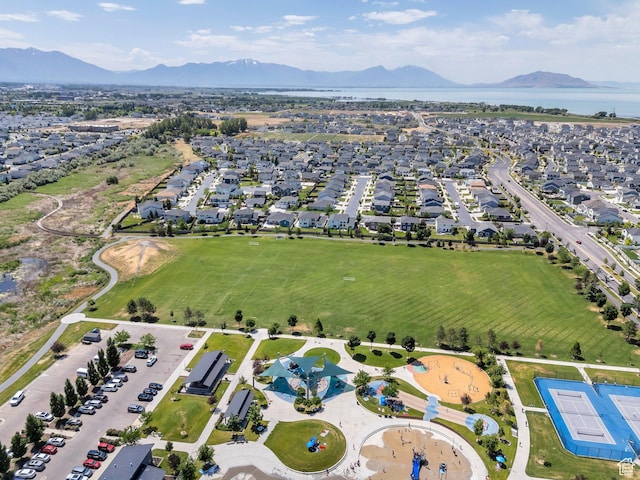 123 E 460 N, Vineyard, UT 84059 - aerial view of property's location featuring mountains