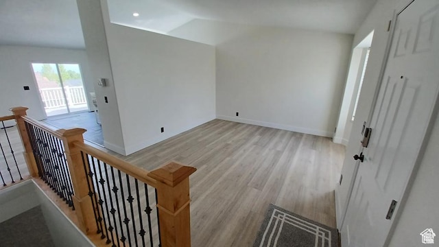 6116 W Graceland Way, West Jordan, UT 84081 - foyer entrance featuring wood finished floors and lofted ceiling