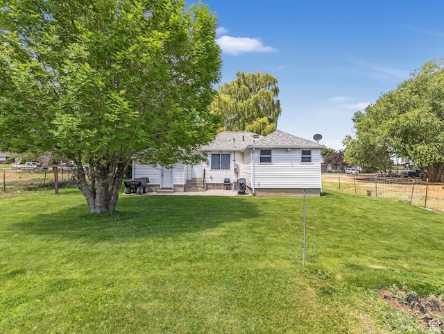 160 N 300 E, Santaquin, UT 84655 - rear view of house with a patio area and entry steps