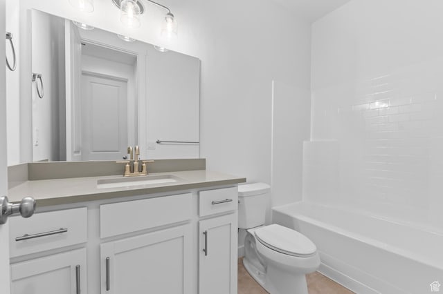 1881 E Moho Mtn, Eagle Mountain, UT 84005 - bathroom featuring vanity and shower / washtub combination
